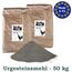 Petigi Urgesteinsmehl, Geflügeleinstreu Staubbad Sandbad, Steinmehl für Hühner und Wachteln, Badesand Pulver für Hühnerstall und Hühnergehege, Menge:50 kg