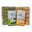 Heukönig 6x1kg Heu und 6x1kg Stroh Kombi-Paket, Perfekt als Einstreu und Futter - Natürlich & Staubfrei