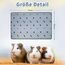 2 Stück PIPI Pads für Meerschweinchen, 4 Lagen super Saugfähig Kleintier Pee Pads, Waschbare und Wiederverwendbare Haustier Hygieneunterlage für Hamster, Kaninchen, Hunde