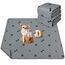 PICK FOR LIFE Saugfähige PIPI-Pads für Meerschweinchen, 2 Stück 60x90cm Waschbare PIPI Pads für Kaninchen, Wiederverwendbare PIPI Matten, Unterlagen für Hamster, Kaninchen, Hunde