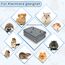 Saugfähige PIPI Pads für Meerschweinchen, 2 Stück 90x120cm Waschbare PIPI Pads für Kaninchen, Wiederverwendbare PIPI Matten, Unterlagen für Hamster, Kaninchen, Hunde