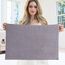 Mygeromon Meerschweinchen Unterlage Waschbar 60×40cm Kaninchen Käfig Einlagen Wiederverwendbar Kleintiere Decke Guinea Pig Cage Liner（Grau） (Packung mit 2)