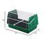 Kerbl Pet Transportbox, Tierbox, 21x15x14 cm, Kunststoff, grün, für Hamster, Meerschweinchen, Nager, Kleintiere