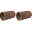 TRIXIE TX-62831 Wicker Tunnel 10x25 cm (Packung mit 2)