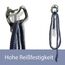 Führstrick Pferd Anbindestrick für Pferde mit stabilem Panikhaken Länge 2m viele Farben (Navy Blau)