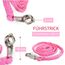 Führstrick Pferd Anbindestrick für Pferde mit stabilem Panikhaken Länge 2m viele Farben (Pink)