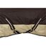 RL24 - Winterdecke Weidedecke 600D Basicline – atmungsaktive, Wind- & wasserdichte Outdoordecke mit Innenfutter & Kreuzbegurtung – Pferdedecke in Braun/Beige – 85cm (200g/m² Füllung)