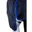 RL24 - Weidedecke 600D Basicline – Regendecke & Übergangsdecke – Wind- & wasserdichte Outdoordecke mit Innenfutter & Kreuzbegurtung – Pferdedecke in Dunkelblau – 135cm (Polarfleecefutter)