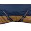 RL24 - Winterdecke Weidedecke 600D Basicline – atmungsaktive, Wind- & wasserdichte Outdoordecke mit Innenfutter & Kreuzbegurtung – Pferdedecke in Dunkelblau/Braun – 125cm (200g/m² Füllung)