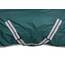 RL24 - Winterdecke Weidedecke 600D Basicline – atmungsaktive, Wind- & wasserdichte Outdoordecke mit Innenfutter & Kreuzbegurtung – Pferdedecke in Grün – 135cm (300g/m² Füllung)
