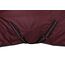 RL24 - Weidedecke 600D Basicline – als Regendecke & Übergangsdecke – Wind- & wasserdichte Outdoordecke mit Innenfutter & Kreuzbegurtung – Pferdedecke in Weinrot – 95cm (Nylonfutter)