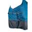 RL24 - Winterdecke Weidedecke 600D Basicline – atmungsaktive, Wind- & wasserdichte Outdoordecke mit Innenfutter & Kreuzbegurtung – Pferdedecke in Petrol/Graphit – 85cm (200g/m² Füllung)