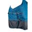 RL24 - Weidedecke 600D Basicline – Regendecke & Übergangsdecke – Wind- & wasserdichte Outdoordecke mit Innenfutter & Kreuzbegurtung – Pferdedecke in Petrol/Graphit – 95cm (Polarfleecefutter)