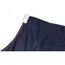 RL24 - Weidedecke 600D Basicline – Regendecke & Übergangsdecke – Wind- & wasserdichte Outdoordecke mit Innenfutter – Pferdedecke in Marine/Kastanie – 95cm (Polarfleecefutter)