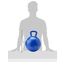 Kerbl Pferdespielball, Pferdespielzeug, Tierspielball, blau, PVC, Ø25cm, Pferde, mit Ventil, widerstandsfähig