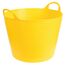 Kerbl Trog FlexBag (Gewicht: 680 g, Inhalt: 28 l. gelb, Zwei Griffe, universell einsetzbar, robust) 323534