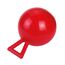 Kerbl Pferdespielball, Pferdespielzeug, Tierspielball, rot, PVC, Ø25cm, Pferde, mit Ventil, widerstandsfähig