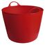 Kerbl Trog FlexBag rot Flexibler Futtertrog, Fassungsvermögen 42 Liter