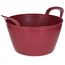 Kerbl Flexibler Trog FlexBag, Kunststoffkorb, Tasche, rose, 12 Liter, Kunststoff, geeignet als Futter-, Transport- und Putzzeugeimer, Top Seller