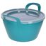 Kerbl Flexibler Trog FlexBag, Kunststoffkorb, Tasche, weiß, 12 Liter, Kunststoff, geeignet als Futter-, Transport- und Putzzeugeimer, Top Seller