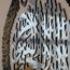iwa concept Ayatul Kursi aus Holz, Acryl, mehrere Stück, islamische Wanddekorationen, modernes muslimisches Einweihungsgeschenk, arabische Kalligraphie, 149.9x114.3 cm, in Silber Out Black