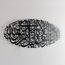 IWA CONCEPT Salawat islamische Metall-Wandkunst, As Salatu Was Salamu Alaika Ya Rasool Allah, islamische Dekoration, islamisches Geschenk, Durood Darood, Ramadan, Eid Decor (99 x 42 cm), Schwarz)