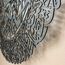Tubibu %100 Islamische Wandkunst aus Metall, islamische Wanddekoration, Geschenk für Muslime, Ramadan-Geschenk, islamische Wanddekoration (schwarzer Ayatul Kursi) (schwarz, 116 x 90 cm)
