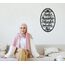 Yuzhuo Islamische Metall-Wandkunst – Bismillah to Alhamdulillah Allah Kalligraphie, langlebiges Eisendekor für Wohnzimmer, Gebetsraum, muslimisches Zuhause, Eid & Ramadan Geschenke