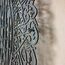 Tubibu %100 Islamische Wandkunst aus Metall, islamische Wanddekoration, Geschenk für Muslime, Ramadan-Geschenk, islamische Wanddekoration (schwarzer Ayatul Kursi) (schwarz, 116 x 90 cm)