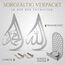 MARORIENT Islamische Wanddekoration - Arabische Wandkunst aus Metall, Ramadan Dekoration, muslimische Geschenke - Inkl. Kerzenhalter, 2-mm-Eisen, pulverbeschichtet, 40 x 70 cm - Allah & Mohammad