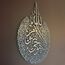 Tubibu Islamische Wandkunst aus Metall, islamische Wanddekoration, Geschenk für Muslime, Ramadan-Geschenk, islamische Wanddekoration (Ayatul Kursi) (Silve, Large, Ungerahmt)