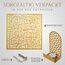 MARORIENT Islamische Wanddekoration - Arabische Wandkunst aus Metall, Ramadan Dekoration, muslimische Geschenke - Inkl. Kerzenhalter, 2-mm-Eisen, pulverbeschichtet, 65 x 65 cm - Kufic Ayatul Kursi