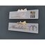 LuxuryConcept "Start With Bismillah End With Alhamdulillah" Wandkunst/islamische Wandkunst/Küchenwanddekor/Einweihungsgeschenk/islamische Wanddekor/Eid-Geschenk (weiß, 61 x 20 cm)