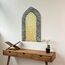 iwa concept Ayatul Kursi Mihrab Kuppeldesign, islamische Wandkunst, arabische Kalligraphie, Gebetsraumdekoration, Einweihungsgeschenk für Muslime im Ramadan (groß, in Gold Out Black)