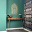 iwa concept Ayatul Kursi Mihrab Kuppeldesign, islamische Wandkunst, arabische Kalligraphie, Gebetsraumdekoration, Einweihungsgeschenk für Muslime im Ramadan (groß, in Silber aus Gold)