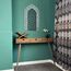 iwa concept Ayatul Kursi Mihrab Kuppeldesign, islamische Wandkunst, arabische Kalligraphie, Gebetsraumdekoration, Einweihungsgeschenk für Muslime im Ramadan (groß, in verdunkeltem Silber)