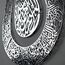 Ayatul Kursi Tulpenförmige glänzende Farbe islamische Metall-Wandkunst | Kalligraphie | Ramadan-Dekor | moderne muslimische Einweihungsgeschenke | muslimisches Hochzeitsgeschenk | Koran-Wandkunst |