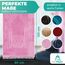 MYPRAY - Gebetsteppich - dick - 3er Set Seccade - mit Tesbih und Tasche (rosa)