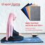 Spar-Home Gebetsteppich Islam – Weiche Teppich für Salah Beten Dicker Stoff Gebetsmatte für Erwachsene Frauen und Kinder Ideal als Badematte (Grey)