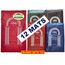 12 Stück Mini Pocket Portable Reise Gebetsteppich Matte Namaz Teppich Islamisch Muslim Musallah Faltbar Wasserdicht Salah Slalat Sajadah Sajda Geschenk Ramadan Eid Zufällige Auswahl