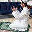 Anlising Tragbare Gebetsmatte mit Kompass, tragbare Polyester-Gebetsteppich für Ramadan-Geschenke (60 × 100 cm), 4 Stück