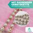 MYPRAY - Gebetsteppich - dick - 3er Set Seccade - mit Tesbih und Tasche (rosa)