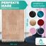 MYPRAY - Gebetsteppich - dick - 3er Set Seccade - mit Tesbih und Tasche (beige)