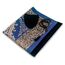 Kapobia Muslimische Gebetsteppich Gebetskette Kufi Hut für Männer und Frauen 100% atmungsaktiv schwarz Schädel Beanie Traditionelle Desing Gebetsteppich Eid Ramadan Geschenke Islamisches Set Salah