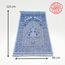 Islamisches Geschenkset (25 Surah-Koran-Booklet + Dua´s, Gebetsperlen Tasbeeh+ Gebetsteppich) Namaz muslimischer Teppich Janamaz Sajadah, ideal / Hajj/Umrah/Ramadan