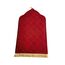 Baoblaze Traditioneller muslimischer Gebetsteppich Weich, Traditional Muslim Prayer Rug, Gebet Teppich Matte Faltbar, Muslim Prayer Rug Carpet für Kinder Frauen Männer, Rot