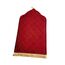 Baoblaze Traditioneller muslimischer Gebetsteppich Weich, Traditional Muslim Prayer Rug, Gebet Teppich Matte Faltbar, Muslim Prayer Rug Carpet für Kinder Frauen Männer, Rot