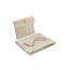 ihvan online Muslimischer Gebetsteppich und Perlen Mit Eleganter Tragbar Stoff Tasche, Janamaz, Sajjadah, Weiche Islamischen Gebetsteppich, Islamische Geschenke, Gebet Teppich Matte, Taft Stoff, Gold