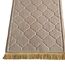 Baoblaze Traditioneller muslimischer Gebetsteppich Weich, Traditional Muslim Prayer Rug, Gebet Teppich Matte Faltbar, Carpet Soft Ramadan, Muslim Prayer Rug Carpet für Kinder Frauen Männer, beige gelb