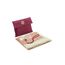 ihvan online Muslimischer Gebetsteppich und Perlen Mit Eleganter Tragbar Stoff Tasche, Janamaz, Sajjadah, Weiche Islamischen Gebetsteppich, Islamische Geschenke, Gebet Teppich Matte Taft Stoff Burgund